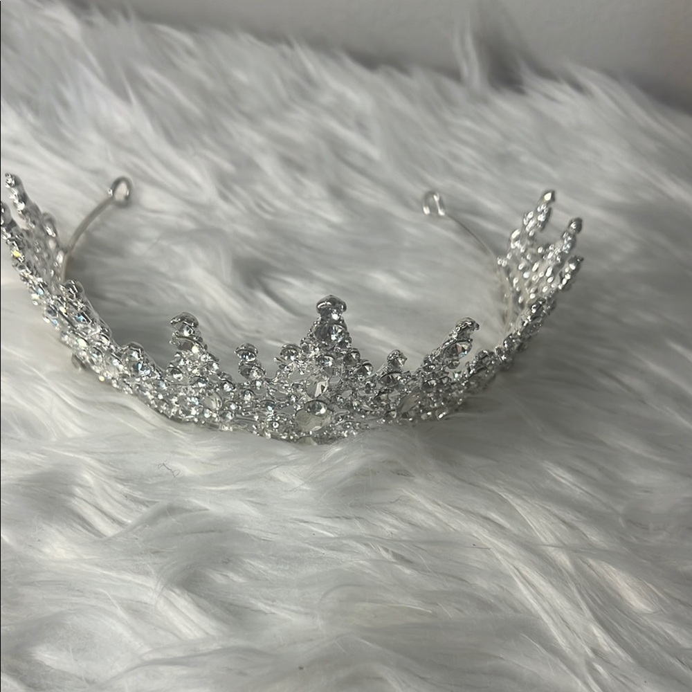 Sparkling Silver Tiara